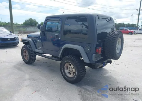 2005 Jeep Wrangler X z USA, uszkodzony, nr VIN 1J4FA39S25P335637